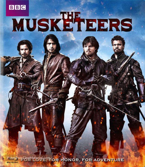 &quot;The Musketeers&quot; - Blu-Ray movie cover