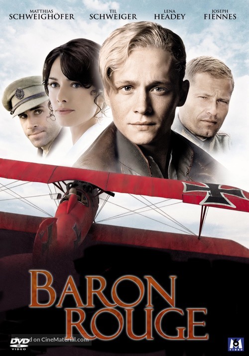 Der rote Baron - French Movie Cover