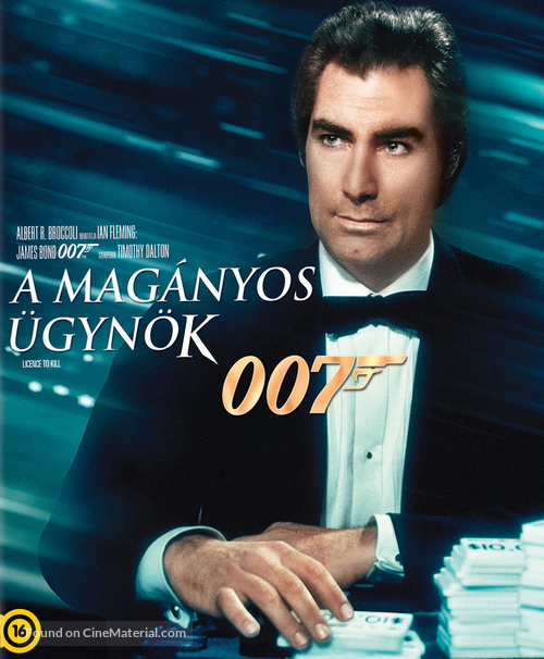 Licence To Kill - Hungarian Blu-Ray movie cover