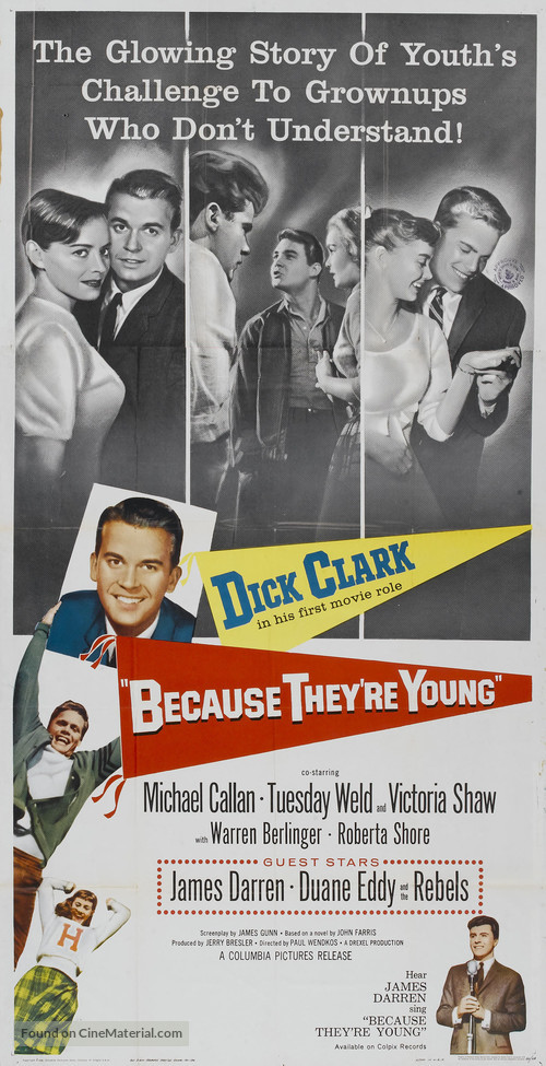 Because They&#039;re Young - Movie Poster