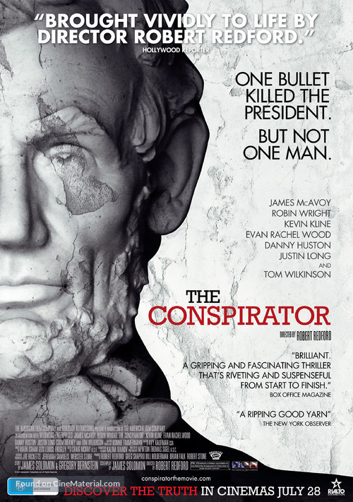 The Conspirator - Australian Movie Poster