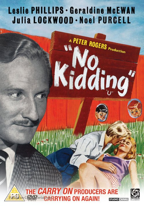No Kidding - British DVD movie cover