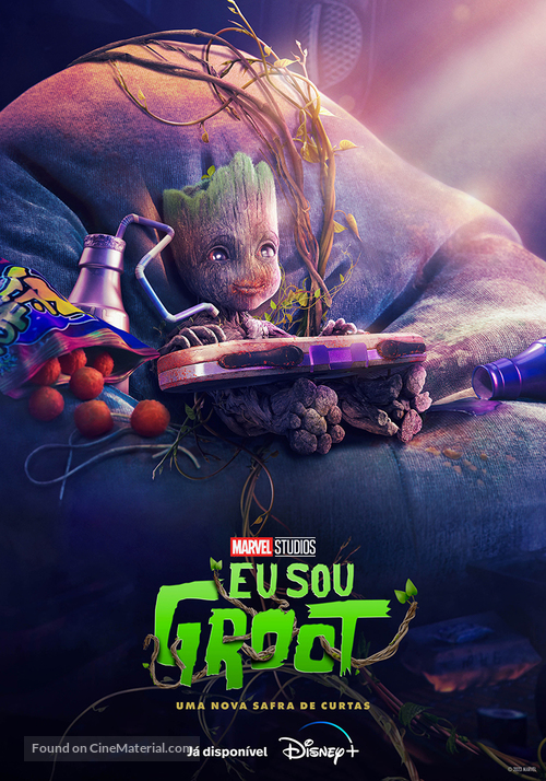 &quot;I Am Groot&quot; - Brazilian Movie Poster