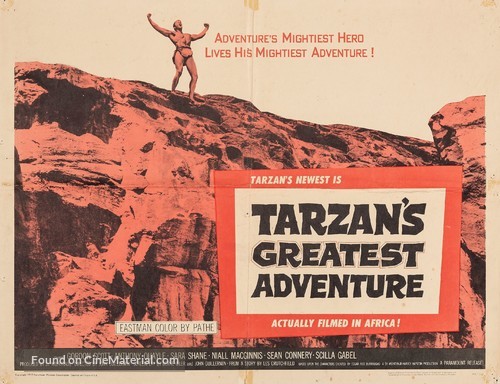 Tarzan&#039;s Greatest Adventure - Movie Poster