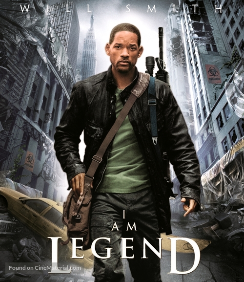 I Am Legend - German Blu-Ray movie cover