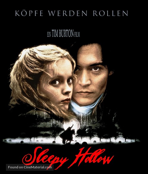 Sleepy Hollow - German Movie Cover