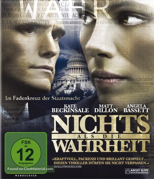 Nothing But the Truth - German Blu-Ray movie cover