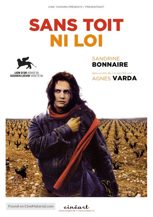 Sans toit ni loi - Belgian DVD movie cover