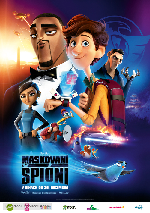 Spies in Disguise - Slovak Movie Poster