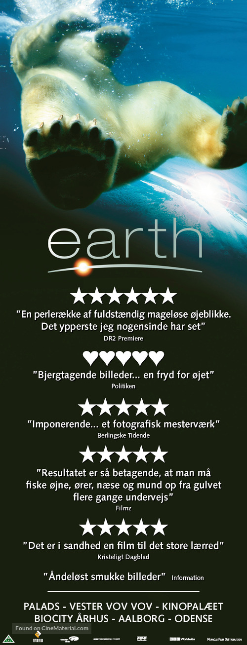 Earth - Danish Movie Poster