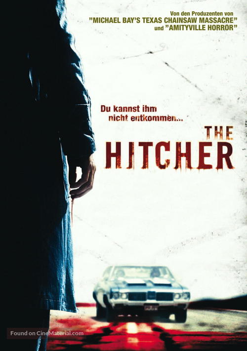 The Hitcher - German DVD movie cover