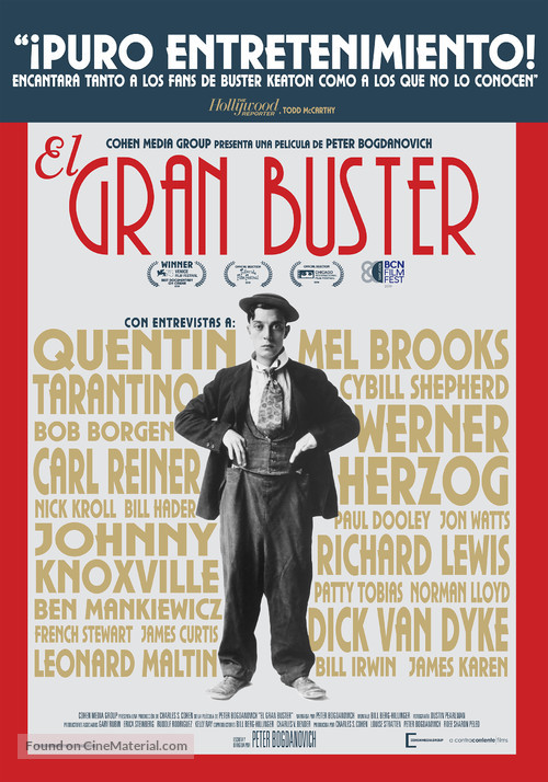 The Great Buster - Spanish Movie Poster