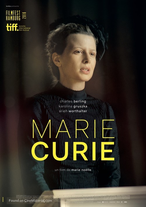 Marie Curie - French Movie Poster