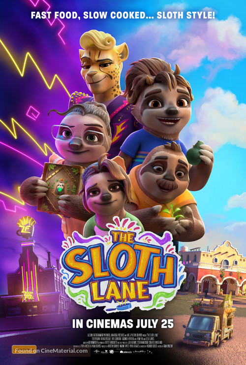 The Sloth Lane - Australian Movie Poster