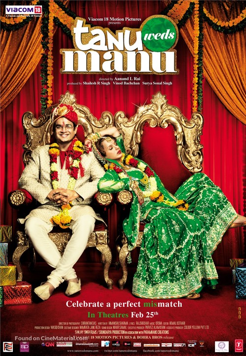 Tannu Weds Mannu - Indian Movie Poster