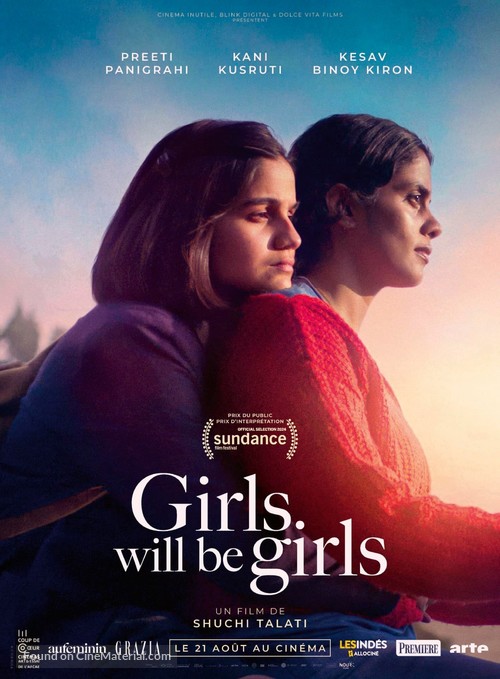 Girls Will Be Girls - French Movie Poster