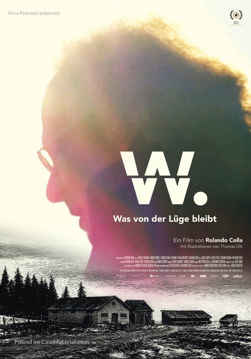 W. What remains of the lie - Swiss Movie Poster