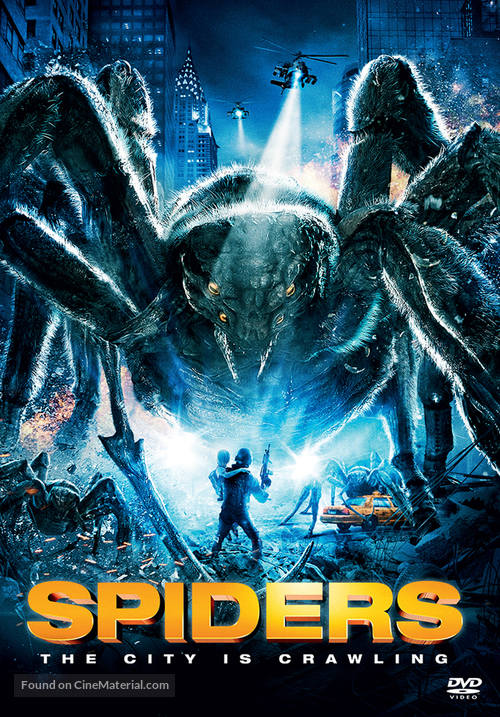 Spiders 3D - Finnish DVD movie cover