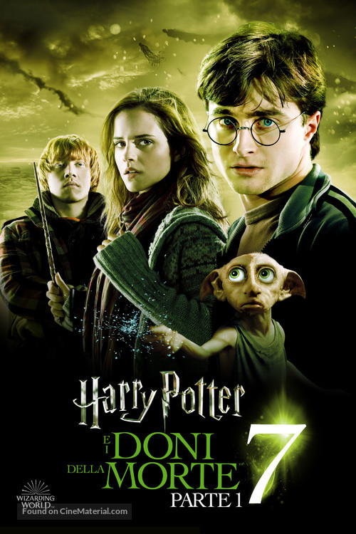 Harry Potter and the Deathly Hallows: Part I - Italian Movie Cover