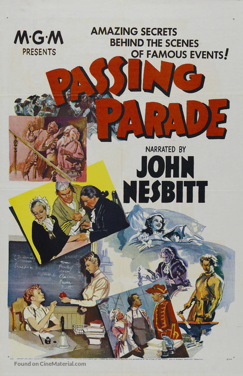 Passing Parade - Re-release movie poster