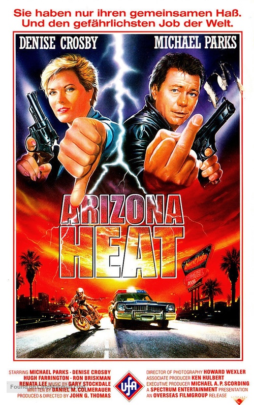 Arizona Heat - German VHS movie cover