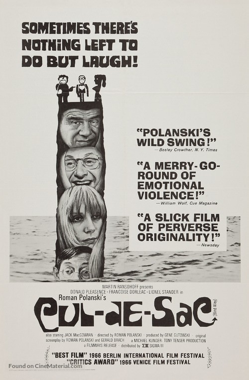 Cul-de-sac - Movie Poster