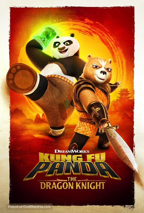 &quot;Kung Fu Panda: The Dragon Knight&quot; - Video on demand movie cover