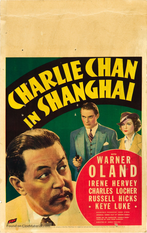 Charlie Chan in Shanghai - Movie Poster