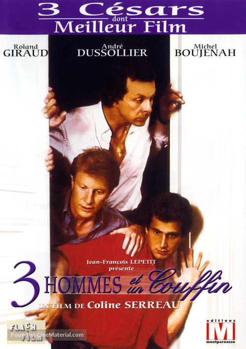 3 hommes et un couffin - French Movie Cover