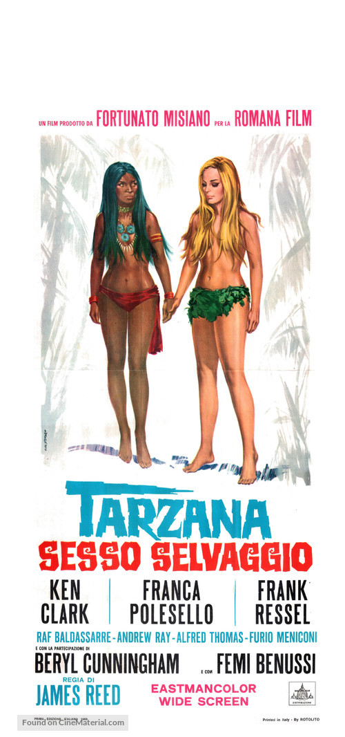 Tarzana, sesso selvaggio - Italian Movie Poster