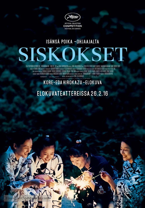Umimachi Diary - Finnish Movie Poster
