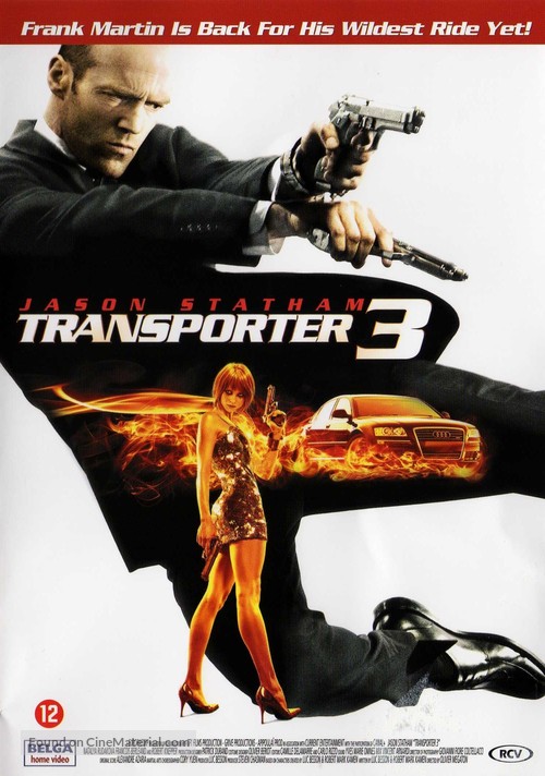 Transporter 3 - Belgian Movie Cover