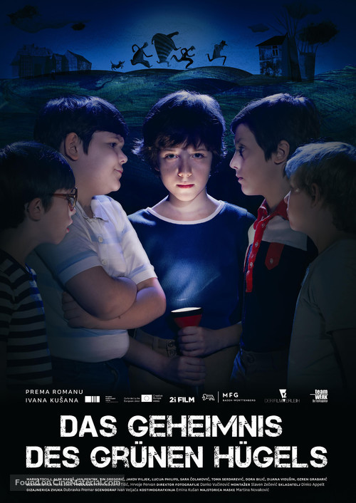 Uzbuna na Zelenom Vrhu - German Movie Poster