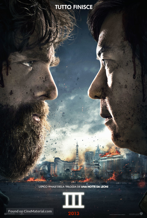 The Hangover Part III - Italian Movie Poster