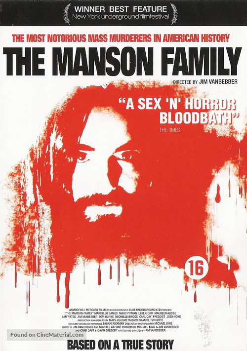 The Manson Family - German Movie Cover