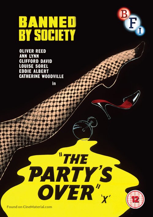 The Party&#039;s Over - British DVD movie cover