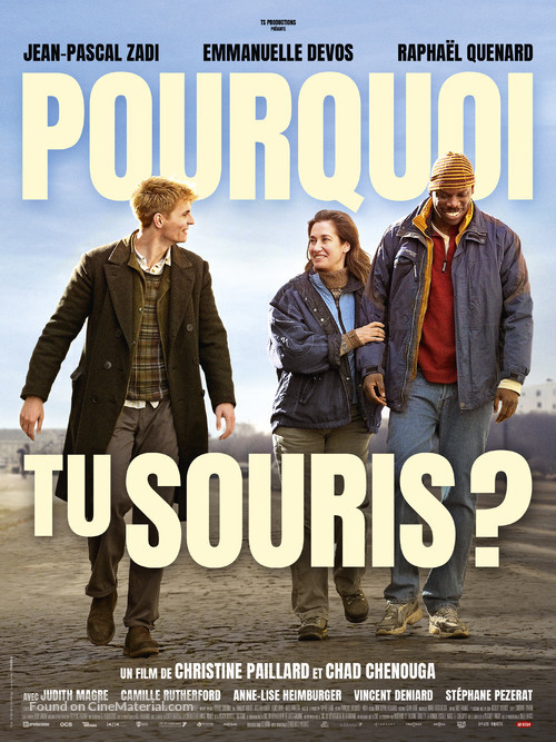 Pourquoi tu souris? - French Movie Poster