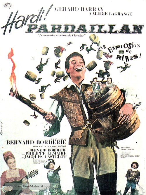 Hardi! Pardaillan - French Movie Poster