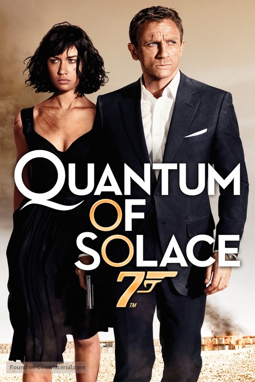 Quantum of Solace - DVD movie cover