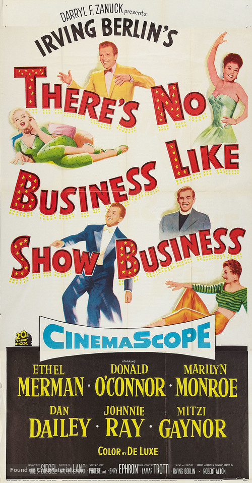 there-s-no-business-like-show-business-1954-movie-poster