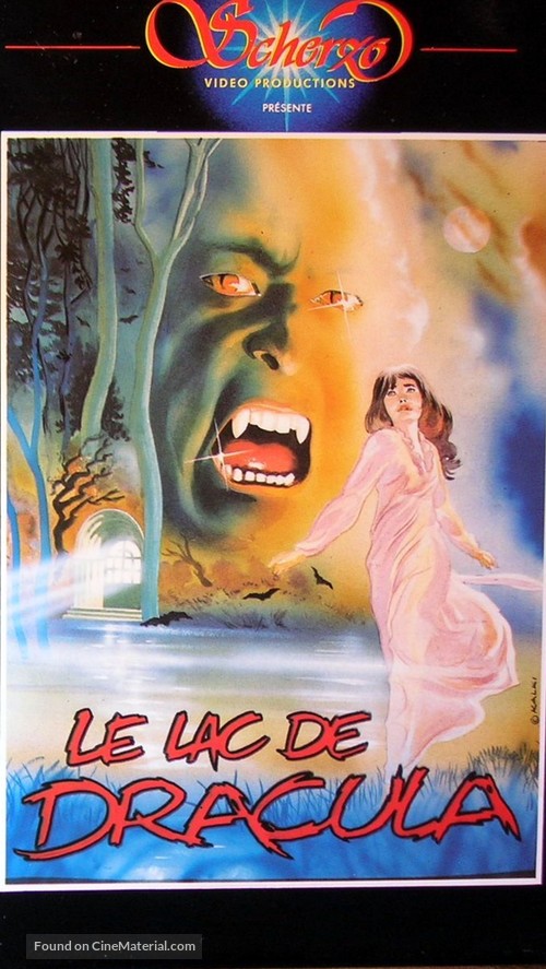 Noroi no yakata: Chi o suu me - French VHS movie cover