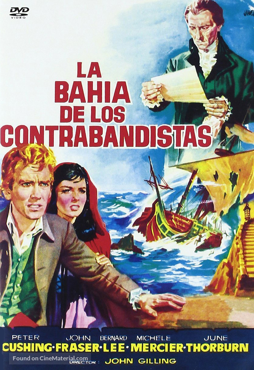 Fury at Smugglers&#039; Bay - Spanish Movie Cover