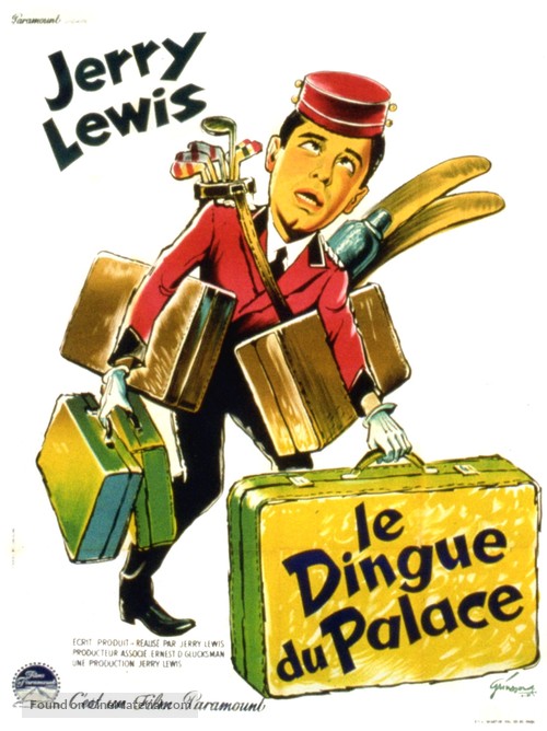 The Bellboy - French Movie Poster