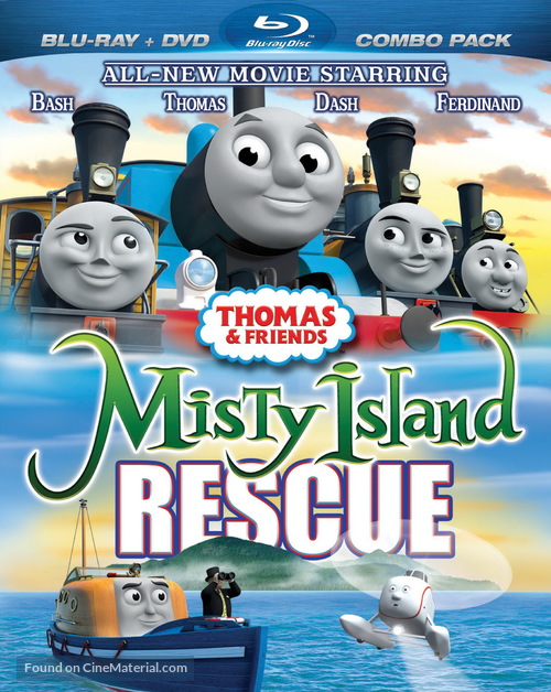 Thomas &amp; Friends: Misty Island Rescue - Blu-Ray movie cover