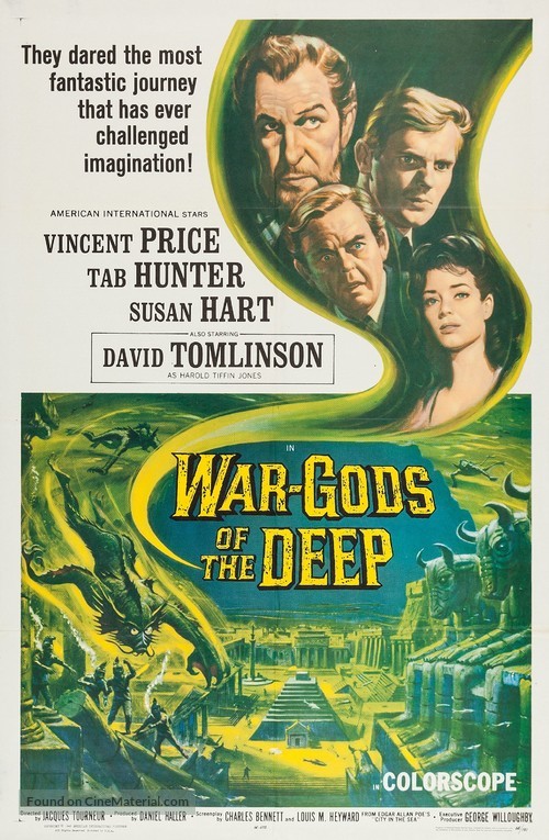 War-Gods of the Deep - Movie Poster