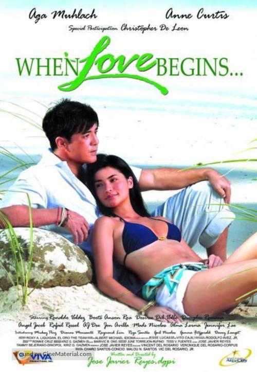 When Love Begins... - Philippine Movie Poster