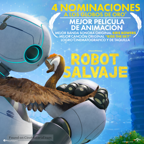 The Wild Robot - Spanish Movie Poster