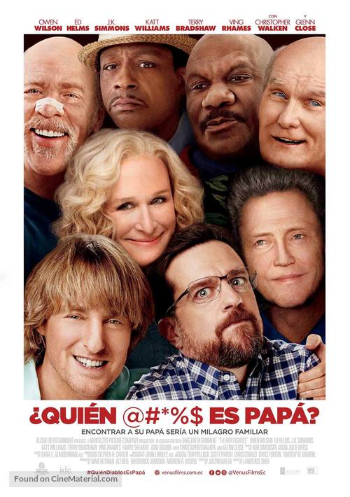 Father Figures - Ecuadorian Movie Poster