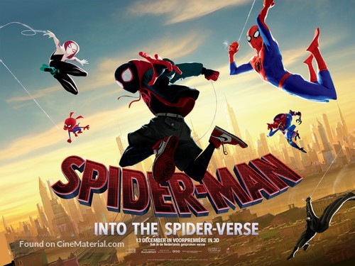 Spider-Man: Into the Spider-Verse - Dutch Movie Poster