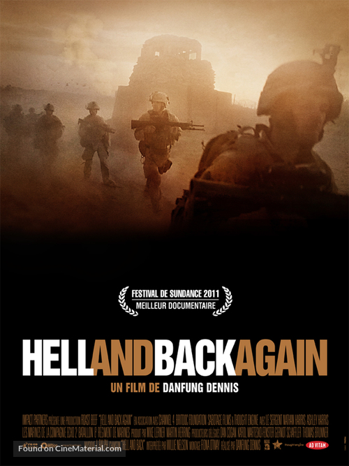 Hell and Back Again - French Movie Poster